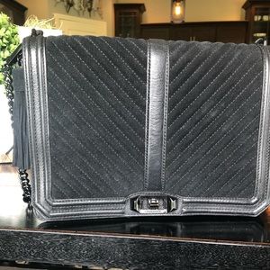 Rebecca Minkoff chevron quilted jumbo crossbody